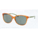 Ralph Lauren DECO EVOLUTION RL8116 Sunglasses 535471-57 - Vinatge Tortoise Frame, Green Lenses