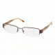 Ralph Lauren RL5034 SV Prescription Eyeglasses, Shiny Brown Frame / 50 mm Prescription Lenses, 9013 5016