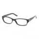 Ralph Lauren RL6058 SV Prescription Eyeglasses, Black Frame / 51 mm Prescription Lenses, 5001-5116