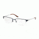 Ralph Lauren RL5089 Single Vision Prescription Eyeglasses 9119-54 - Matte Blue Frame