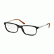 Ralph Lauren RL6134 Single Vision Prescription Eyeglasses 5001-53 - Black Frame