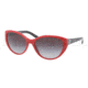 Ralph Lauren RL8098 Single Vision Prescription Sunglasses RL8098-53108G-5817 - Lens Diameter 58 mm, Frame Color Red Black