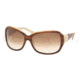 Ralph RA5005 Single Vision Prescription Sunglasses RA5005-535-13-6015 - Lens Diameter 60 mm, Frame Color Brown / Horn