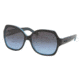 Ralph RA5108 SV Prescription Sunglasses, Black/Blue Frame / 58 mm Prescription Lenses, 867 17 5816