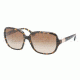 Ralph RA 5149 RA5149 Sunglasses 108713-5815 - Amber Tort Frame, Brown Gradient Lenses