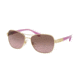 Ralph RA4119 Progressive Prescription Sunglasses RA4119-321314-57 - Lens Diameter 57 mm, Frame Color Lt. Gold/ Berry Horn