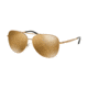 Ralph RA4125 Sunglasses 93577D-59 - Light Bronze Frame, Mirror Bronze Lenses