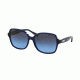 Ralph RA5186 Sunglasses 132079-57 - Blue/blue Tortoise Frame, Blue Gradient Lenses