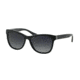 Ralph RA5196 Sunglasses 1423T3-54 - Black/black Bandana Frame, Grey Gradient Polarized Lenses