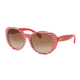 Ralph RA5212 Progressive Prescription Sunglasses RA5212-315913-58 - Lens Diameter 58 mm, Frame Color Red Stripe/red