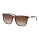 Ralph RA5224 Sunglasses 162513-58 - Striated Brown Frame, Smoke Gradient Lenses