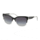 Ralph RA5247 Sunglasses 56958G-55 - Top Black / Crystal Frame, Gradient Grey Lenses