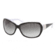 Ralph RA5005 Prescription Sunglasses RA5005-550-11-60 - Lens Diameter 60 mm, Frame Color Black/White/Crystal