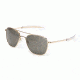 Randolph Aviator Progressive Prescription Sunglasses, 23K Gold Frame, AF81611PR