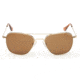 Randolph Aviator 23K Gold Frame, Tan Glass Lens, 23K Gold Frame, 55MM AF51412