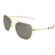 Randolph Aviator Progressive Prescription Sunglasses, Gold 23K Frame, AF055PR