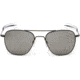 Randolph Aviator Progressive Prescription Sunglasses, Matte Black Frame, AF065PR
