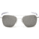 Randolph Aviator Progressive Prescription Sunglasses, Matte Chrome Frame, AF085PR