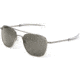 Randolph Aviator Progressive Prescription Sunglasses, Gun Metal Frame, AF095PR