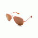 Randolph Concorde Sunglasses, Rose Gold 23K Frame, Rose Gold Fl Mirror PC Lens, CR25466-PC