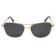 Randolph Corsair Almond Gold Frame, Gray Polarized PC Lens, Almond Gold Frame, 58MM CS8A434-PC