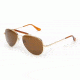 Randolph Sportsman Bifocal Prescription Sunglasses, 23K Gold Frame, SP71412BI
