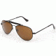 Randolph Sportsman Bifocal Prescription Sunglasses, Matte Black Frame, Polarized, SP12432-PCBI