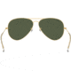 Ray-Ban Aviator Large Metal II Sunglasses RB3026, Arista Frame, Crystal Gray Lenses, L2846-6214