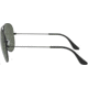 Ray-Ban Aviator Large Metal II Sunglasses RB3026, Black Frame, Crystal Gray Lenses, L2821-6214