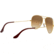 Ray-Ban Aviator Large Metal RB3025 Sunglasses, Arista Crystal Brown Gradient, RB3025 001/51-6214
