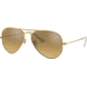 Ray-Ban Aviator Large Metal RB3025 Sunglasses, Arista Crystal Brown Mirror Silver Gradient, RB3025 001/3K-6214