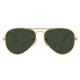 Ray-Ban Aviator Large Metal RB3025 Sunglasses, Arista Frame, G-15 Green Lens, 58, RB3025-W3400-58