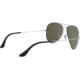 Ray-Ban Aviator Large Metal RB3025 Sunglasses, Silver Frame, Crystal Gray Gradient 58 mm Lenses, 003-32-5814
