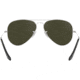 Ray-Ban Aviator Large Metal RB3025 Sunglasses, Silver Frame, Crystal Gray Mirror 58 mm Lenses, W3277-5814
