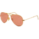Ray-Ban Aviator Large Metal Sunglasses RB3025 001/15-58 - Arista Frame, cristal polar pink Lenses