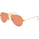 Ray-Ban Aviator Large Metal Sunglasses RB3025 001/4B-62 - Arista Frame, crystal pink Lenses
