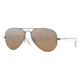 Ray-Ban Aviator Large Metal Sunglasses RB3025 006/3K-5814 - Matte Black Frame, Brown Silver Mirror Gradient Lenses