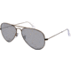 Ray-Ban Aviator Large Metal Sunglasses RB3025 029/P2-58 - Matte Gunmetal Frame, polar grey Lenses
