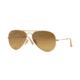 Ray-Ban Aviator Large Metal Sunglasses RB3025 112/M2-58 - Matte Gold Frame, Polar Brown Lenses