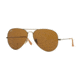 Ray-Ban Aviator Large Metal Sunglasses RB3025 177/33-58 - Antique Gold Frame, Brown Lenses