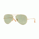 Ray-Ban Aviator Large Metal Sunglasses RB3025 90644C-58 - Gold Frame, Photo Green Lenses