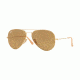 Ray-Ban Aviator Large Metal Sunglasses RB3025 90644I-58 - Gold Frame, Photo Brown Lenses