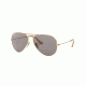 Ray-Ban Aviator Large Metal Sunglasses RB3025 9064V8-58 - Gold Frame, Grey Lenses