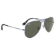 Ray-Ban Aviator Large Metal Sunglasses RB3025 918731-62 - , Green Lenses