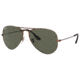 Ray-Ban Aviator Large Metal Sunglasses RB3025 918931-62 - , Green Lenses