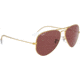 Ray-Ban Aviator Large Metal Sunglasses RB3025 9196AF-62 - , Purple Lenses