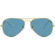 Ray-Ban Aviator Large Metal Sunglasses RB3025 9196S2-62 - , Blue Lenses