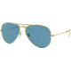 Ray-Ban Aviator Large Metal RB3025 Sunglasses, Legend Gold, Blue, 62, RB3025-9196S2-62