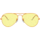 Ray-Ban Aviator Large Metal Sunglasses RB3025 9220T4-62 - , photo evolve yellow/light red Lenses