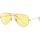 Ray-Ban Aviator Large Metal RB3025 Sunglasses, Orange, 62, RB3025-9220T4-62